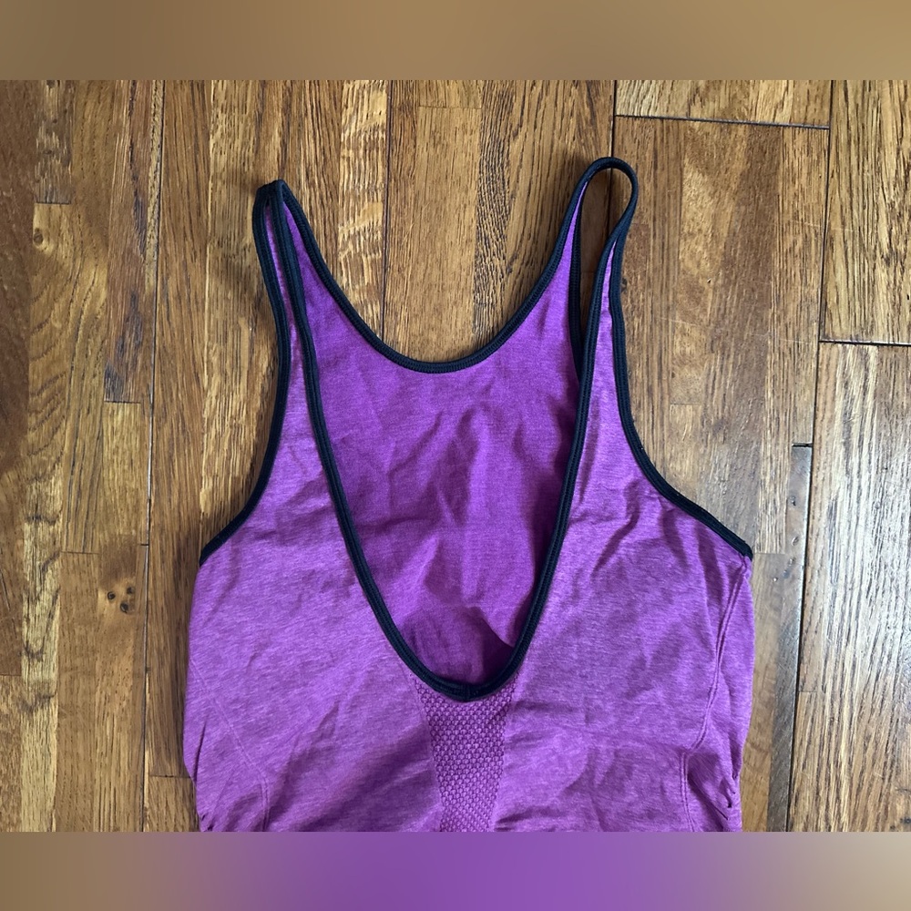 Lululemon Women's Tank Top Purple Size 4 - Picture 6 of 9